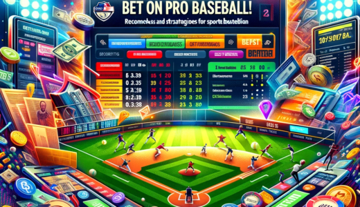 プロ野球（MLB）に賭けられるおすすめブックメーカー、スポーツベット８選！